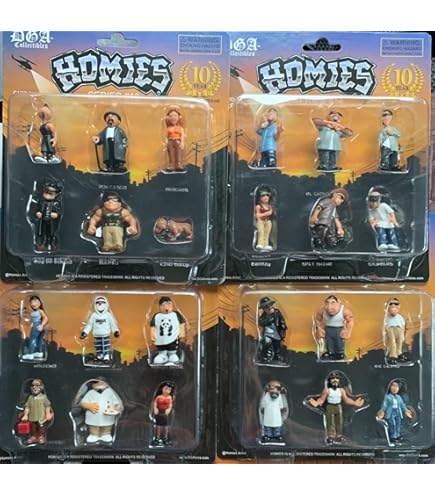 Amazon.com: Homies Figures 4.5